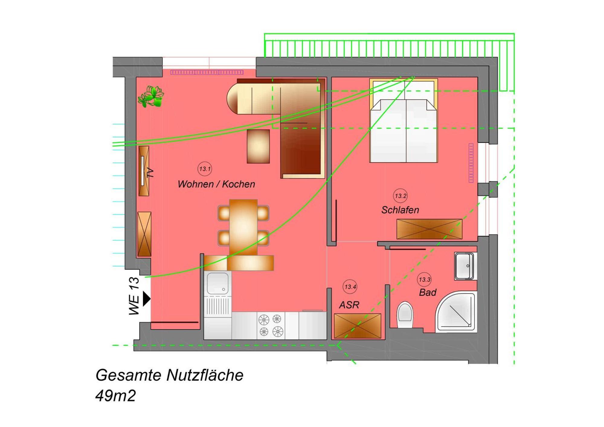 Traumhaftes Appartement - Odins Blick Wohnung 13 , Sauna Und Privatstrand, Blick Zur Ostsee Lobbe Exterior photo